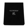 VESTIGIUM® handmade luxury velvet box for ceramic wolf paw