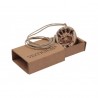VESTIGIUM® bear paw ceramic pendant and box