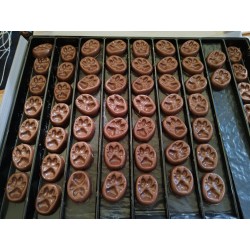 VESTIGIUM® 3D chocolate paws