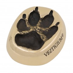 VESTIGIUM® wolf paw bronze size 1:1
